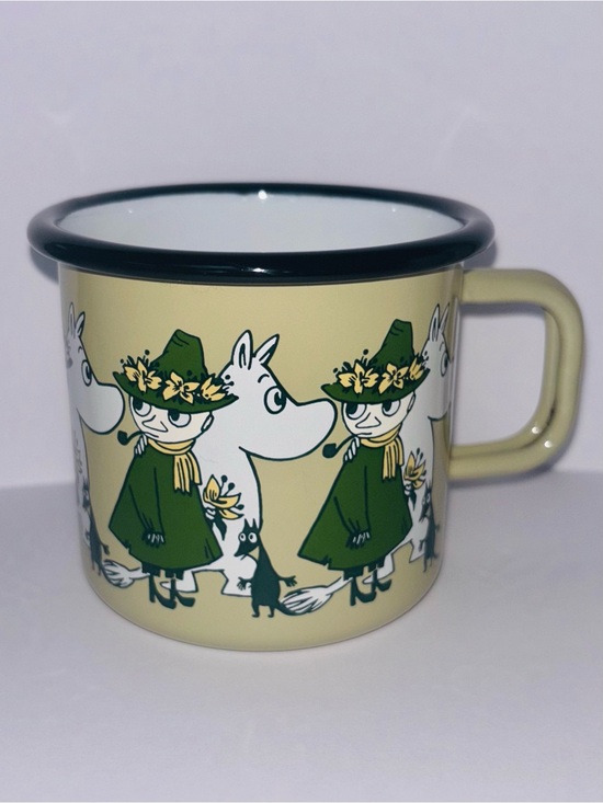 Muurla Other - Moomin & Friends Snufkin Enamel Mug Muurla Finland Hippo Finnish Storybook